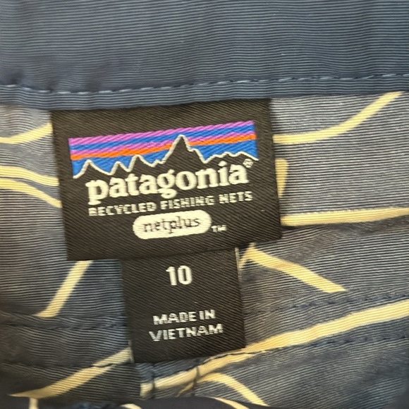 Patagonia Women's Wavefarer Boardshorts Board Shorts 5" Tidepool Blue Beach - Picture 4 of 12